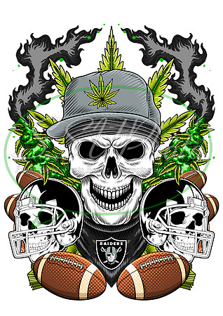 Cannabisskullfootball25