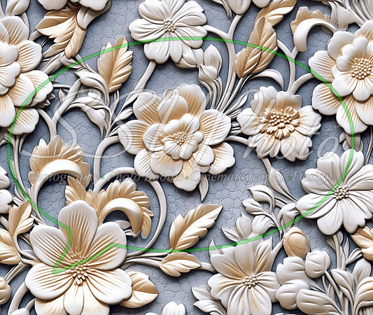 Metal3dFlowers45