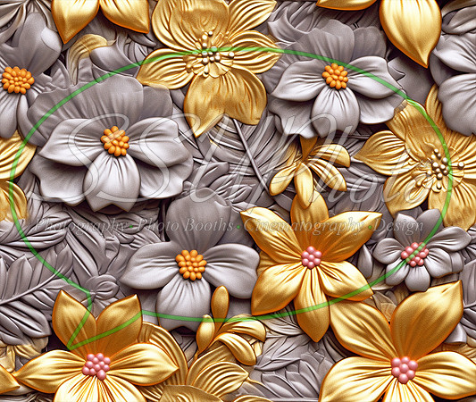 Metal3dFlowers26