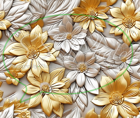 Metal3dFlowers2