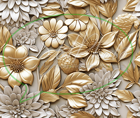 Metal3dFlowers24