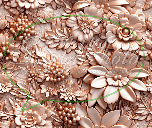 Metal3dFlowers40