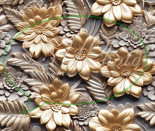 Metal3dFlowers18