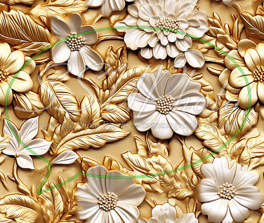 Metal3dFlowers25