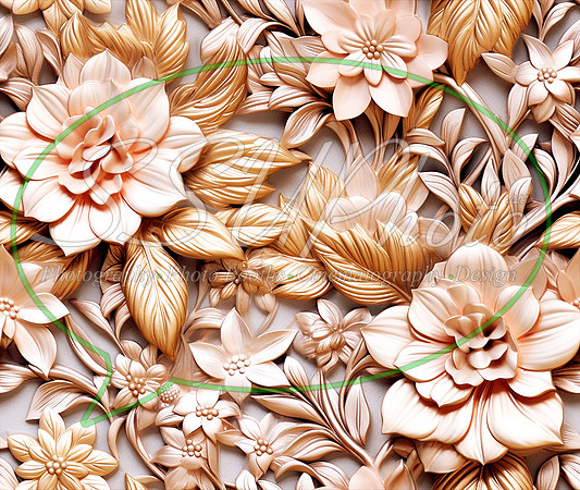 Metal3dFlowers16