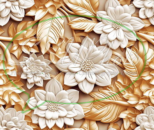 Metal3dFlowers32