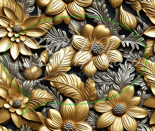 Metal3dFlowers39