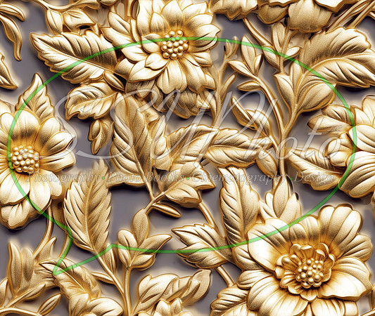 Metal3dFlowers30