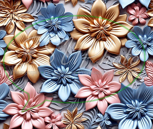 Metal3dFlowers11