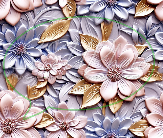 Metal3dFlowers14