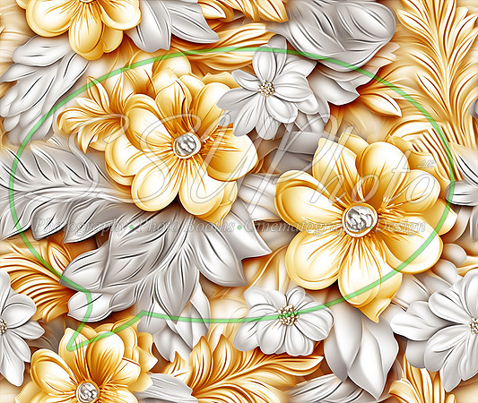 Metal3dFlowers43