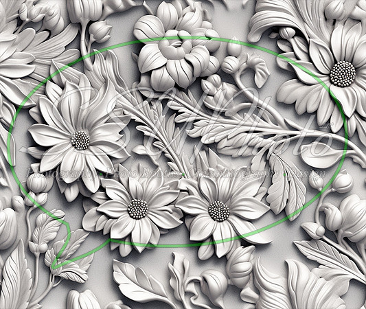 Metal3dFlowers7