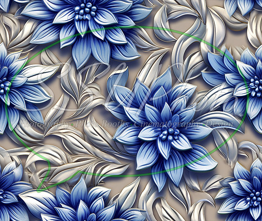 Metal3dFlowers9