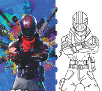 Cartoon coloring book112