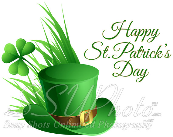 St_Patricks_Day_Hat_and_Shamrock_Transparent_PNG_Clip_Art_Image