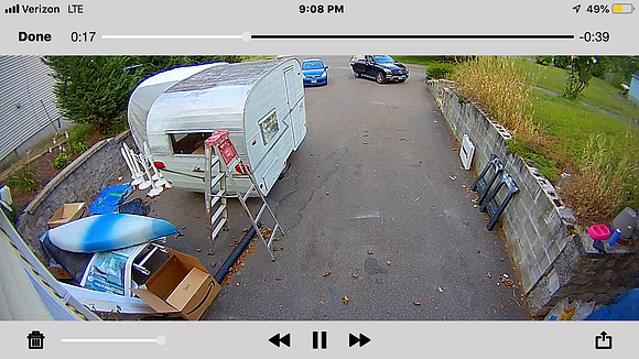 Day 2  parked September 2019