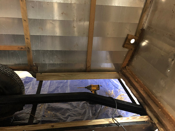 Day 11 new Side supports in place front March 21 2020