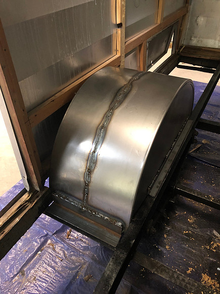 Day 12 checking Wheel Tub fit 4 March 22 2020