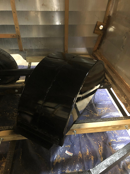 Day 12 Painting wheel Tubs 2 March 22 2020