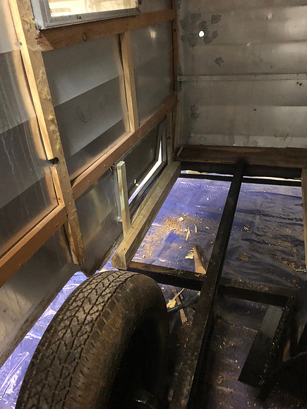 Day 13 Mounted new side frames March 23 2020
