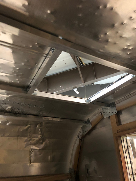 Day 15 built brackets for Vent Fan 1 March 25 2020
