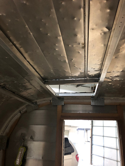 Day 15 built brackets for Vent Fan 2 March 25 2020