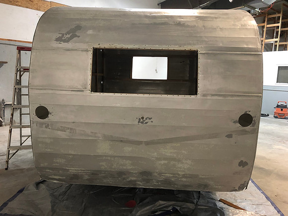 Day 17 Cut out holes for Brake lights March 27 2020
