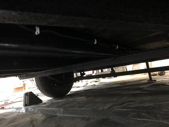 Day 18 Ran new Trailer hitch wires 1 March 28 2020