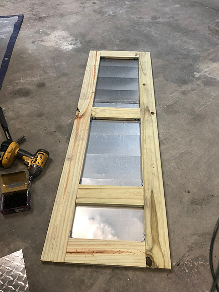 Day 20 Reframed rotted out door 2 March 30 2020