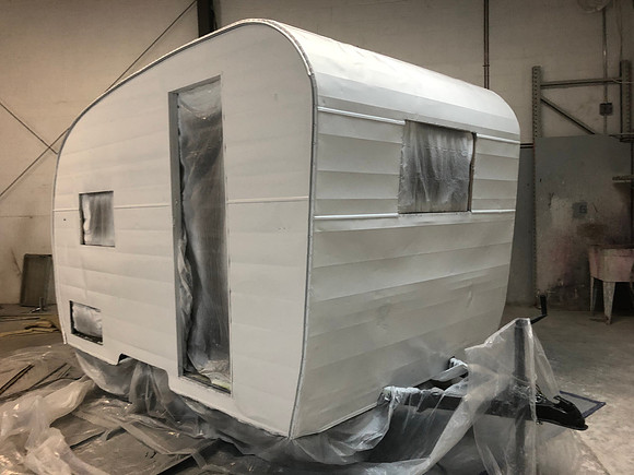 Day 21 Added Primer to the camper 3 April 1 2020