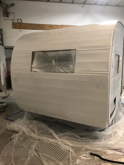 Day 21 Added Primer to the camper 1 April 1 2020