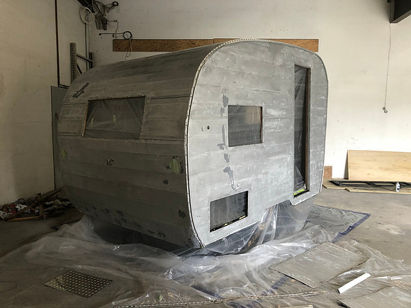 Day 21 Masked off the camper 2 April 1 2020