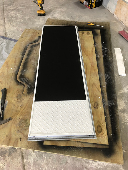 Day 24 Assembled refinished door 2 April 4 2020