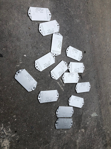 Day 27 Metal plates to cover wires April 8 2020