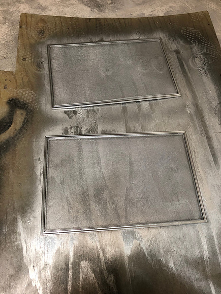 Day 29, painted the window screens April 10 2020