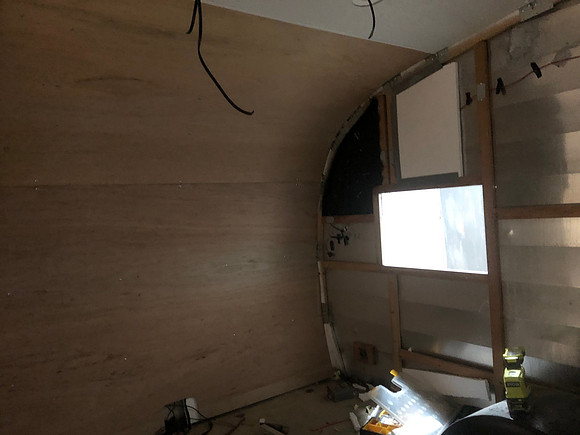 Day 31 Installed back wall April 13 2020