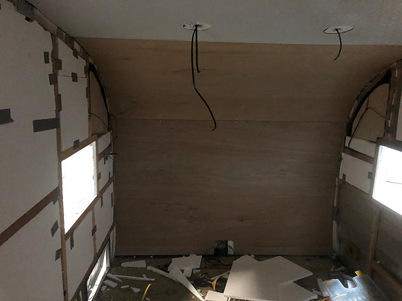 Day 31 Installed back wall and side insulation April 13 2020