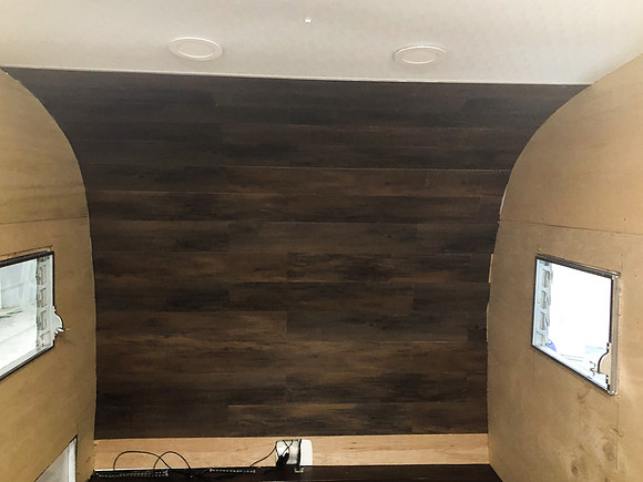 Day 34 Installing planks on back wall 3  April 16 2020