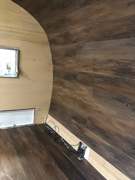 Day 34 finished back wall and floor 2 April 16 2020