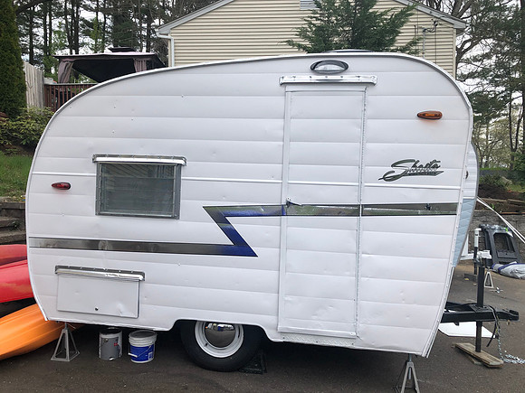 Day 40 Added the custom Shasta Photo booth Emblem stickers 2 May 4 2020