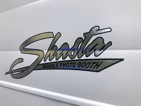Day 40 Added the custom Shasta Photo booth Emblem stickers 3 May 4 2020