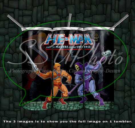 He Man Mock Up No Logo
