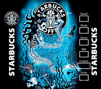 Starbuckscoffeebluemermaidglow