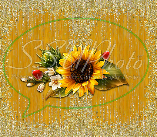 SunflowerGlitter1