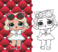 Cartoon coloring book18