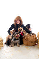 winnie and her dogs